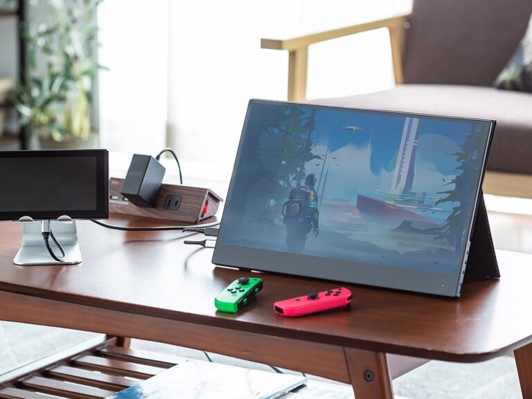 テレワークがしやすくなる『モバイルモニター』 持ち運べて、Nintendo