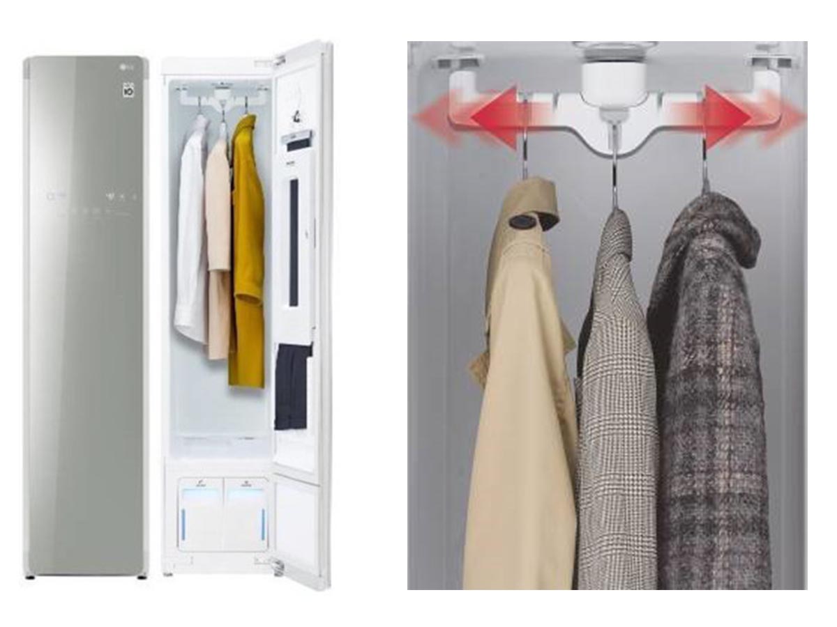 LG styler メタリックチャコール S3CW 2021年 2021年 10月新登場使用頻度の高い機能にフォーカスしたシンプル