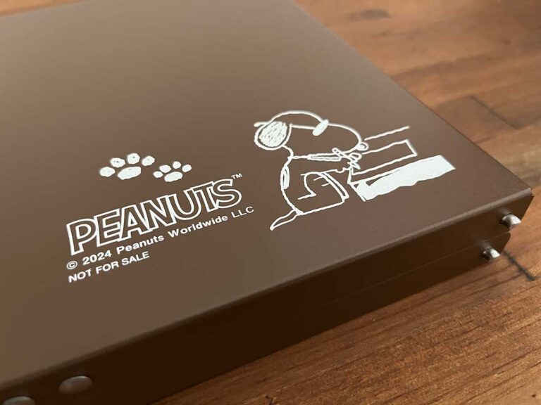 スヌーピーのデザインテーブル Mono Master (モノマスター) 2024年 7月号増刊 《付録》 PEANUTS