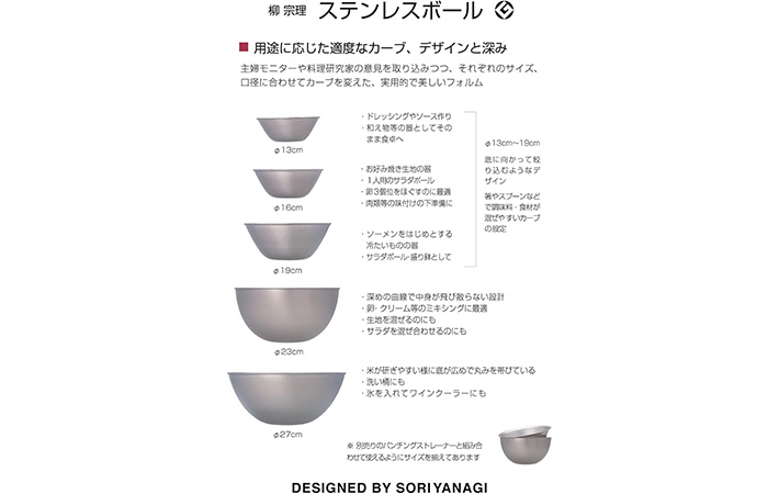 『柳宗理 キッチン用品』の画像