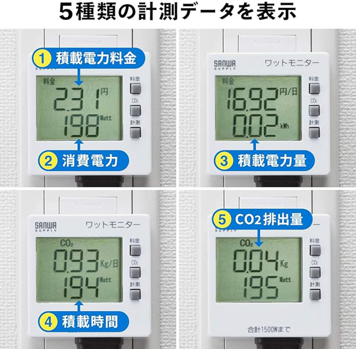 ワットモニターの商品画像