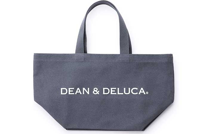 『DEAN & DELUCA』コットン製オリジナルトートバッグ・Sサイズ・グレー