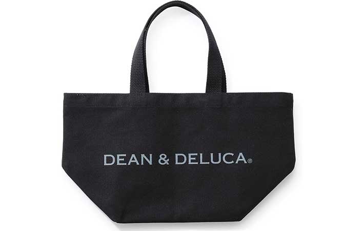 『DEAN & DELUCA』コットン製オリジナルトートバッグ・Sサイズ・ブラック