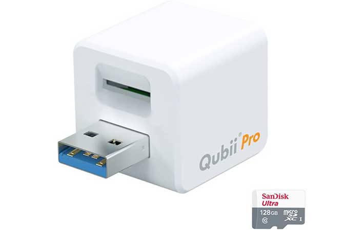 Maktar Qubii Pro ホワイト (microSD 128GB付)