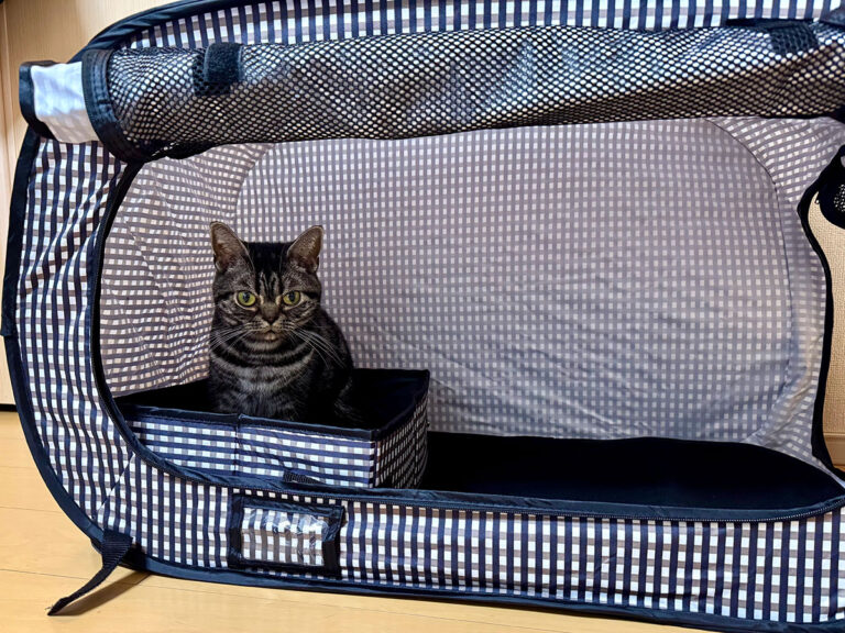 ねこっとハウス/大型/猫用キャットケージ/USED品 Amazon.co.jp: 大型 キャットケージ ねこっとハウス4 高さ120