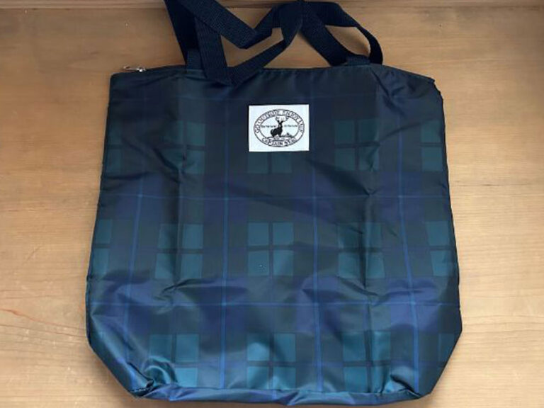 キャプテンスタッグ』のコラボエコバッグ 実は2層式になっていて  