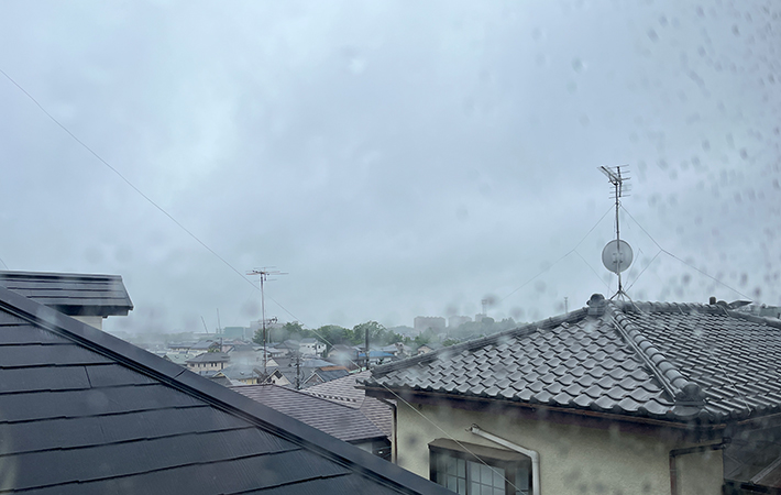 雨の日の風景