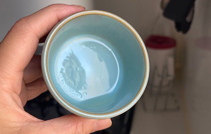 6プッシュぶんの油の量