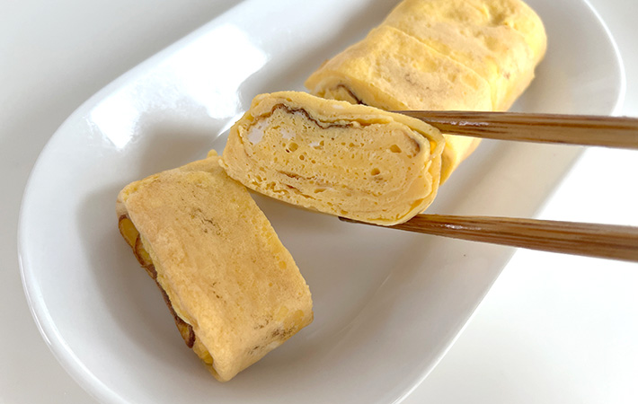 完成した卵焼き