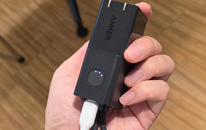 Anker 511 Power Bankのインジケーター