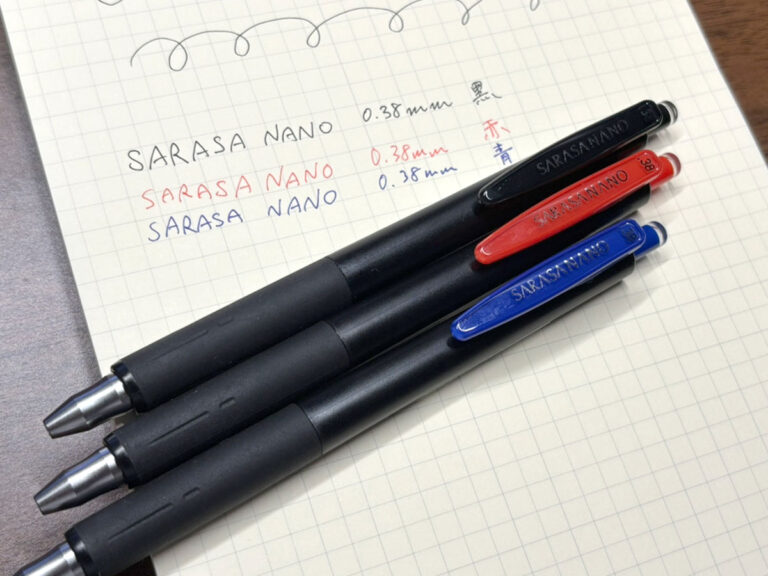 線が細いだけじゃない！ シンプルだけど圧倒的な書き味の