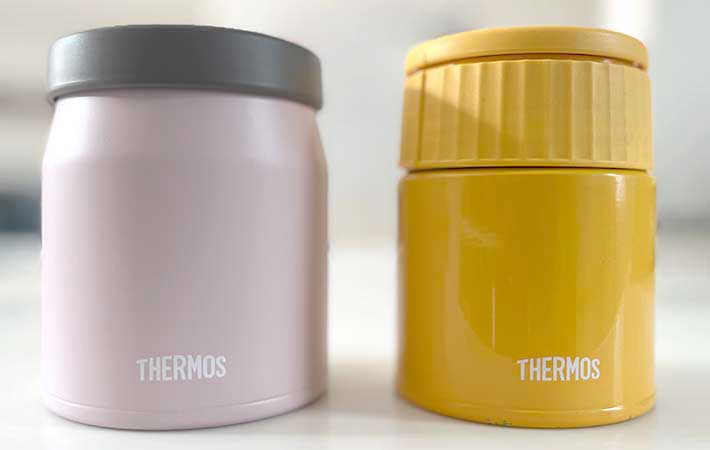 サーモス『真空断熱スープジャー』旧モデルと比較
