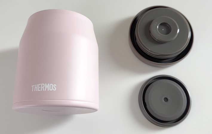 サーモス『真空断熱スープジャー』のパーツ