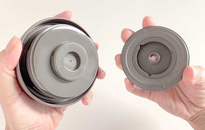 サーモス『真空断熱スープジャー』蓋を分解