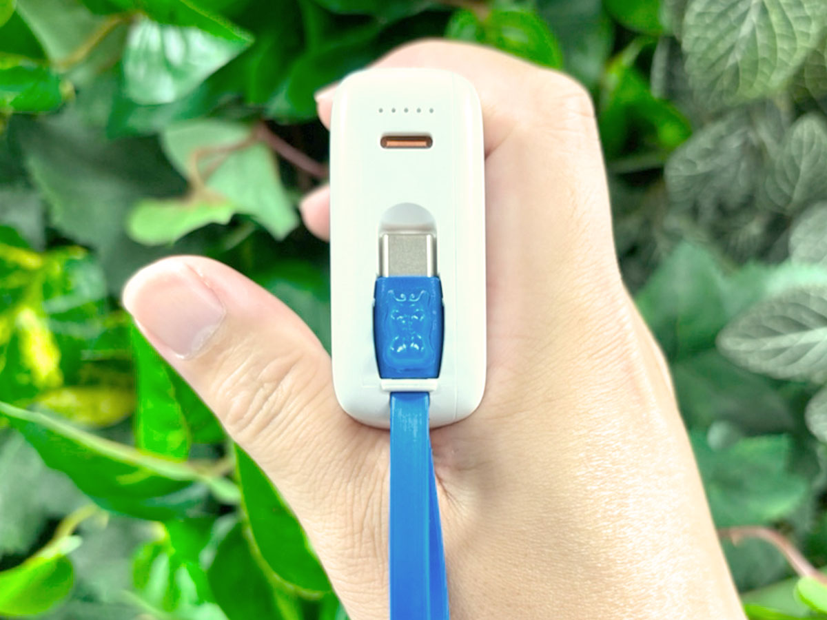 グミのハリボーがモバイルバッテリーになった！ かわいい見た目に高