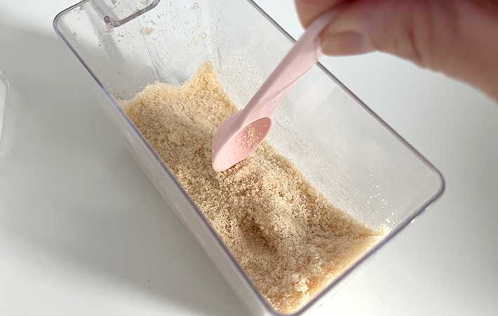 固まってしまった砂糖