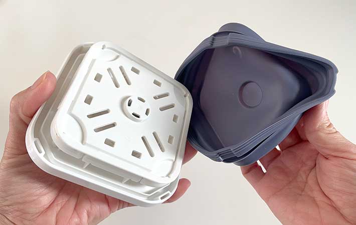 オクソー『ポップコンテナ』蓋を分解