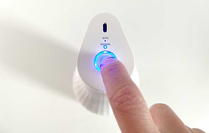 貝印『生クリッチ』手動モード