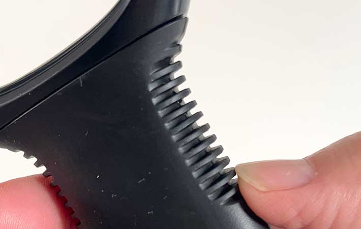 OXOピーラー　グリップの溝