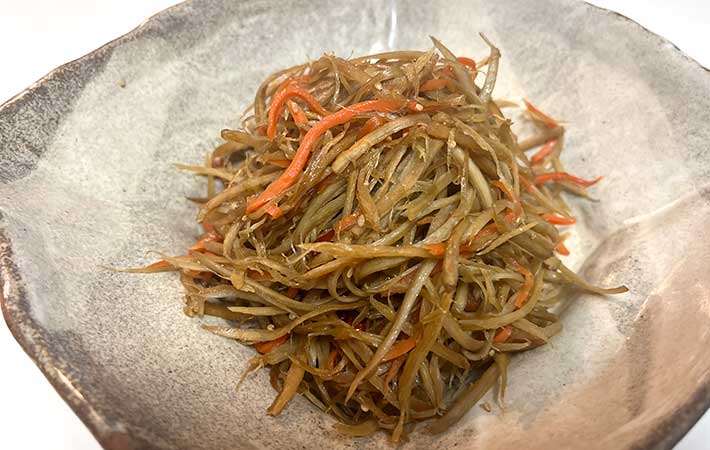 きんぴらゴボウ