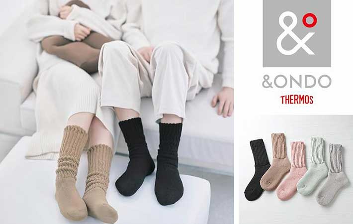 サーモスの靴下