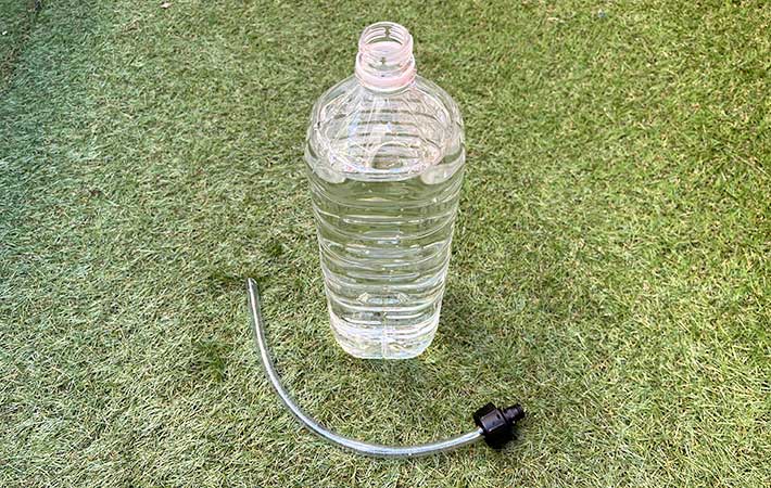 ペットボトルとットボトルアダプター