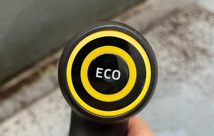 ケルヒャー『ハンディエア』ブーストモード