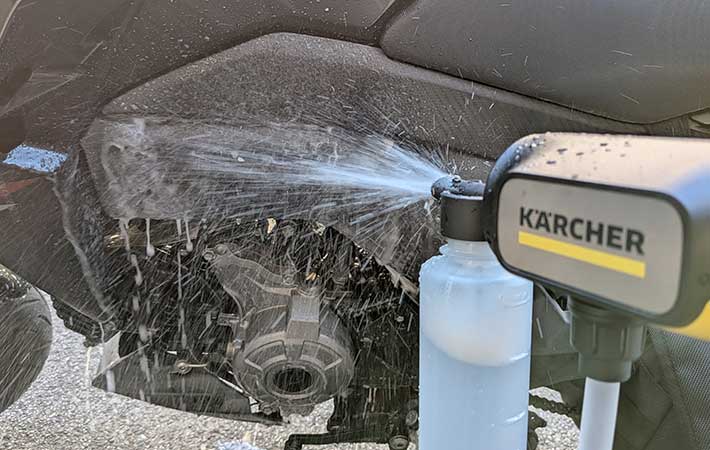 ケルヒャー『ハンディエア』泡洗浄