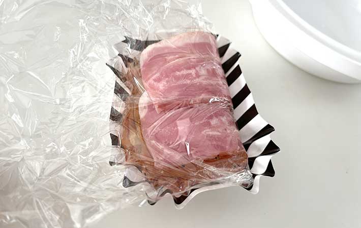 ベーコンエッグの作り方