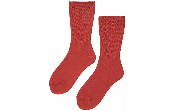 サーモス『締め付けないあったかソックス』