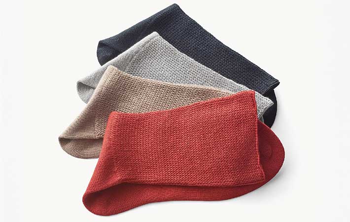 サーモス『締め付けないあったかソックス』カラー展開