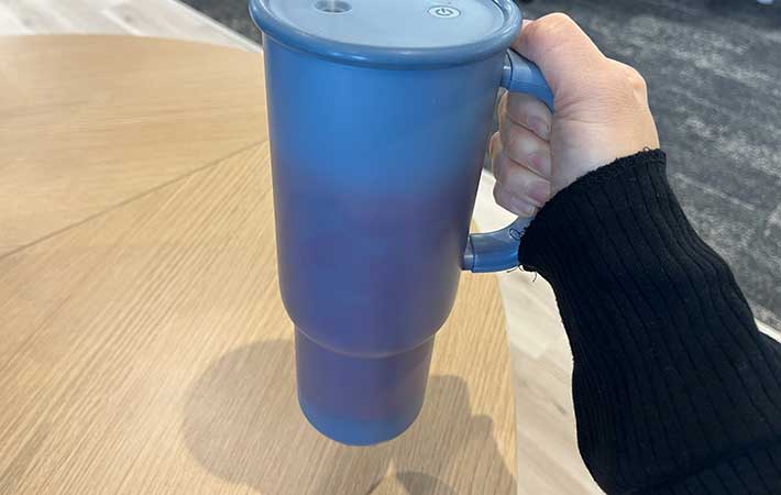 ドウシシャ『コロバーン』真上には簡単に持ち上がる