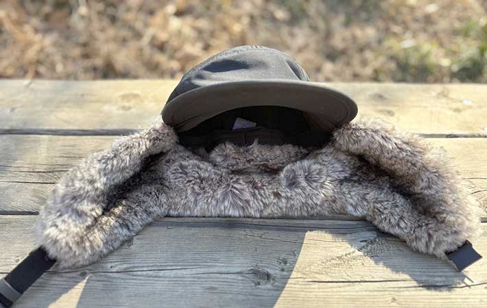 ノースフェイス『バッドランドキャップ』内側のファー