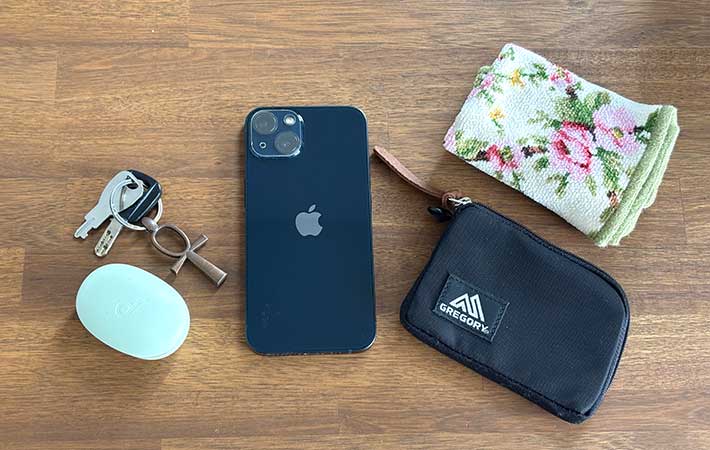 必要最低限の荷物