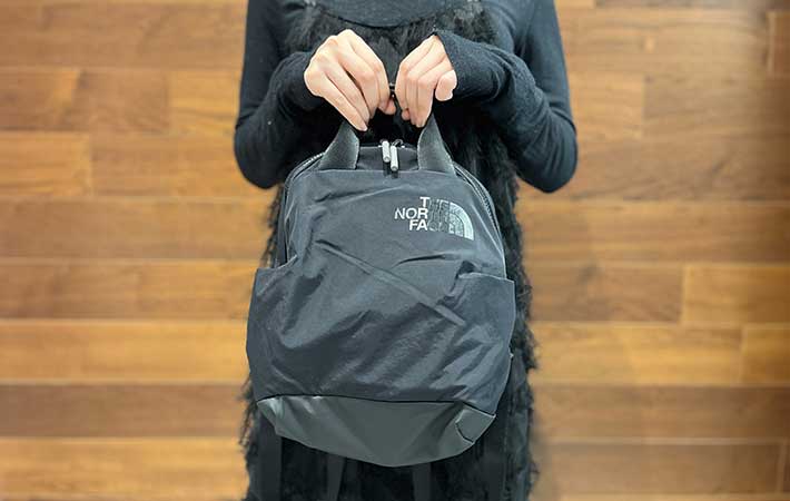 『ネバーストップミニバックパック』手持ち