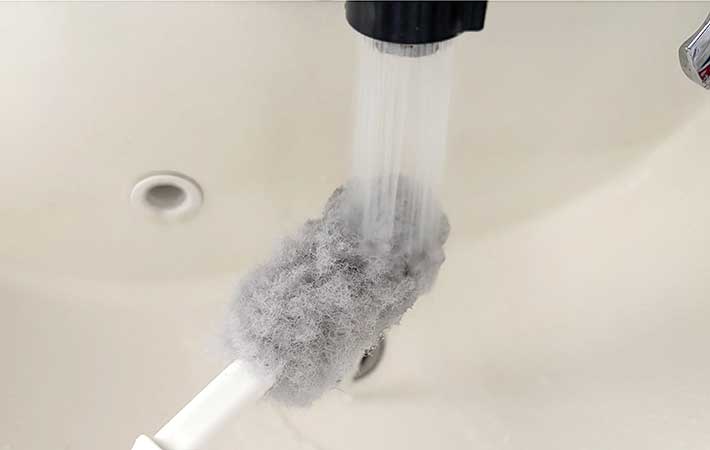 サンコー『びっくり洗濯機のホコリ取りま～す』水洗い