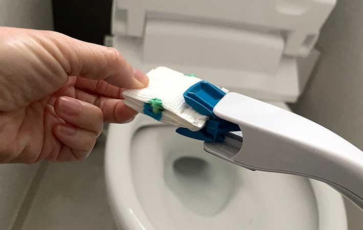 『スクラビングバブル 流せるトイレブラシ』