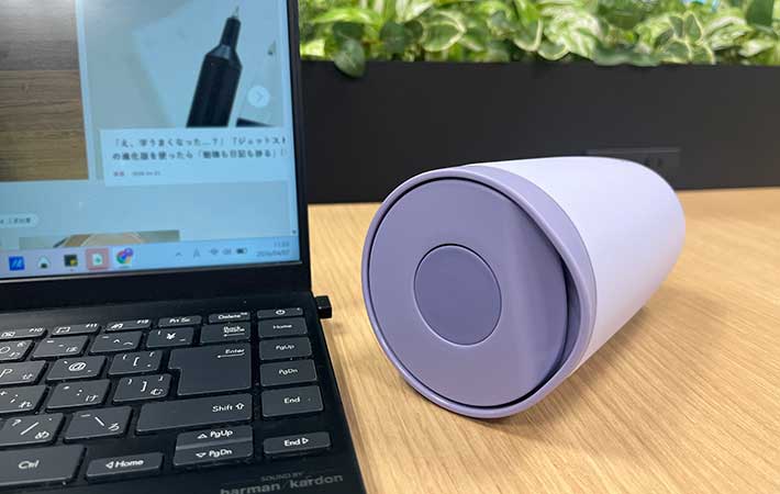 『Bottle Bottle』ワンタッチ開閉タンブラーは倒してしまっても大丈夫