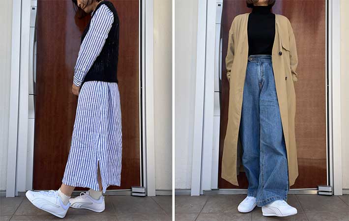 プーマ『キャッチ ソレイユ』コーデ②③