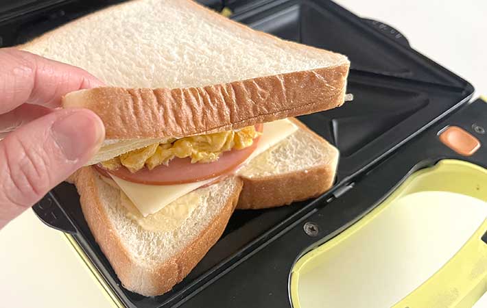 一般的なホットサンドメーカー