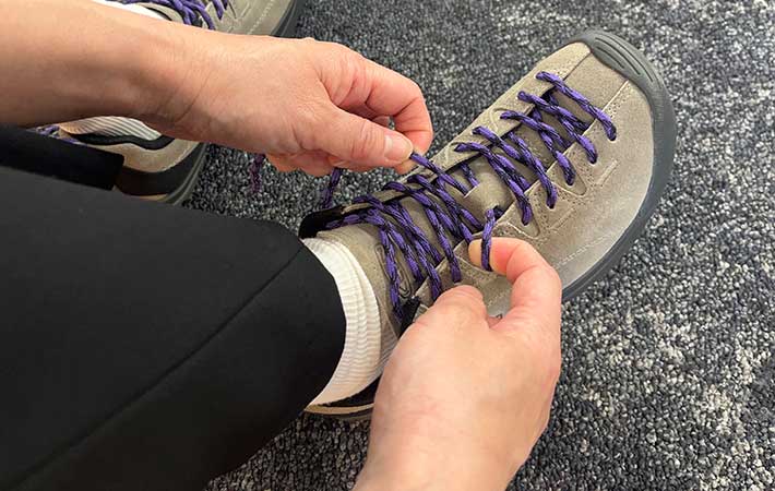 キーン『ジャスパー』靴紐調整