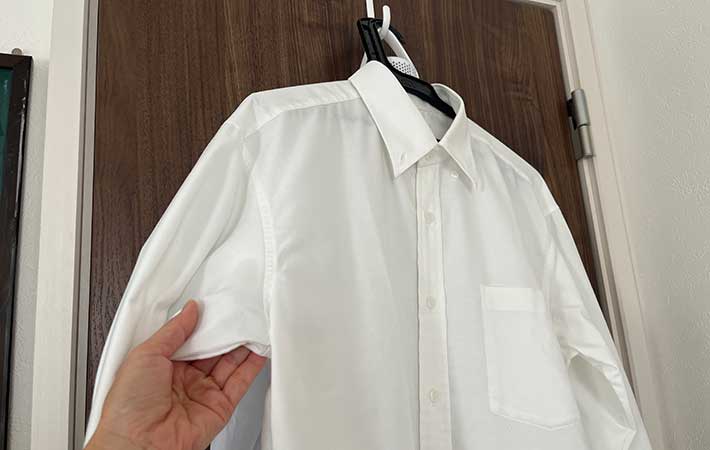 『ぽけどらい トラベル』シャツの脇の下も乾いている