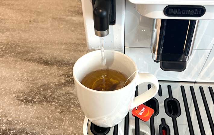 デロンギ『マグニフィカ スタート』で淹れた紅茶