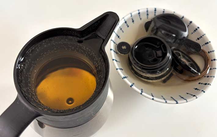 水が汚れている