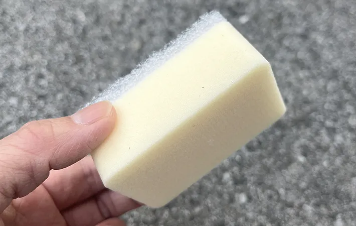 汚れ落とし用パフ