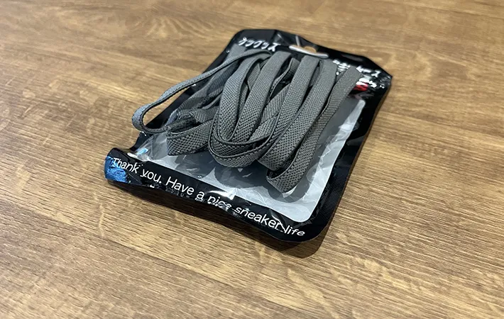 替え紐ゴム製ダークグレー
