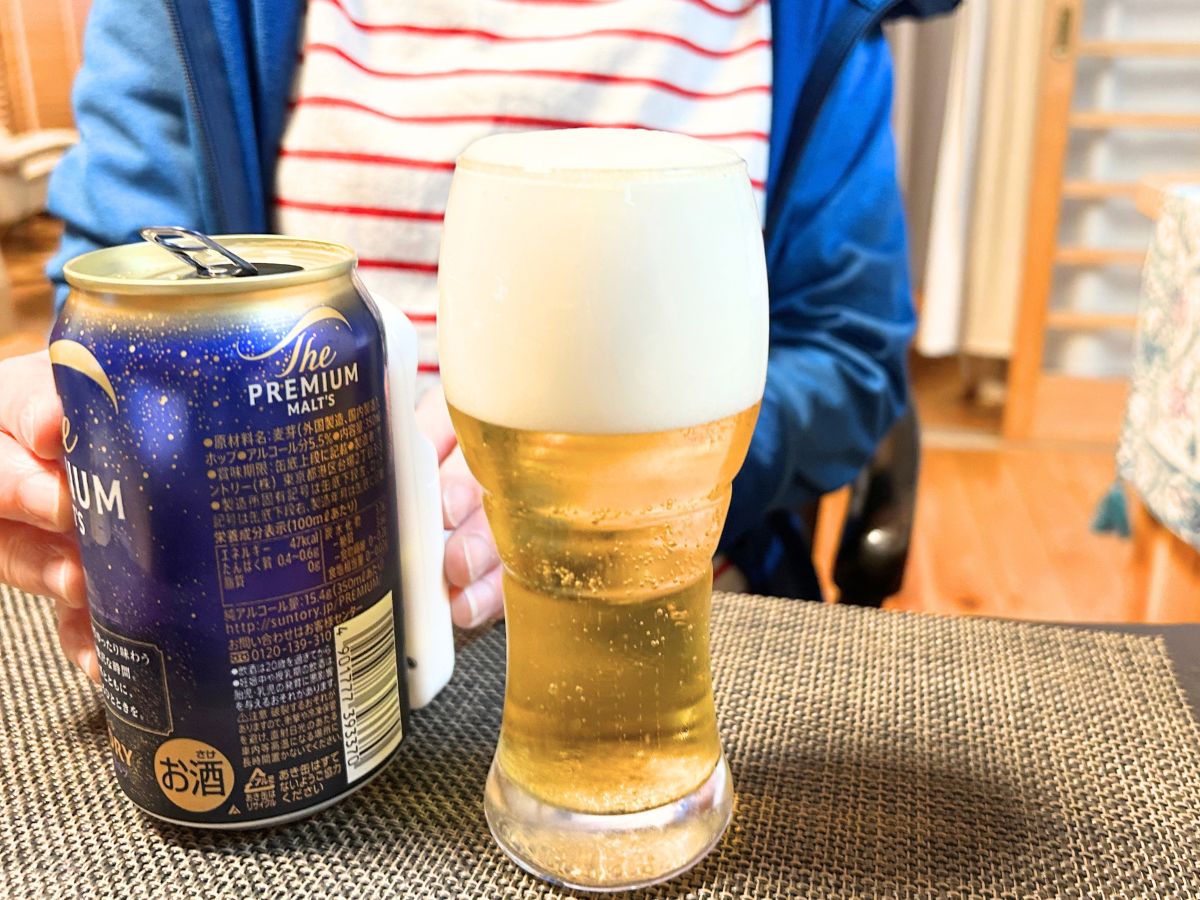 見るからに美味しそう…！」 頑張った日のご褒美に飲む缶ビールを